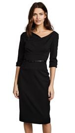 Black Halo 3 4 Sleeve Jackie O Dress at Shopbop